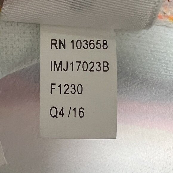 NWT California Waves String Bikini Bottoms Small Jrs Multicolor Beaded Side Ties - Picture 16 of 16